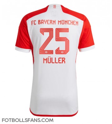 Bayern Munich Thomas Muller #25 Replika Hemmatröja 2023-24 Kortärmad